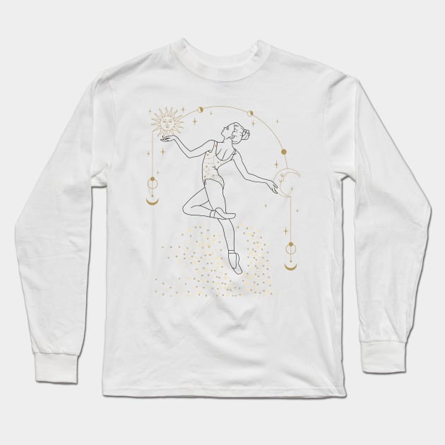 Dancing with the stars Long Sleeve T-Shirt by Kahytal